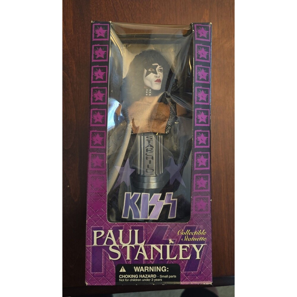 Vintage KISS Paul Stanley Starchild McFarlane Toys Statuette